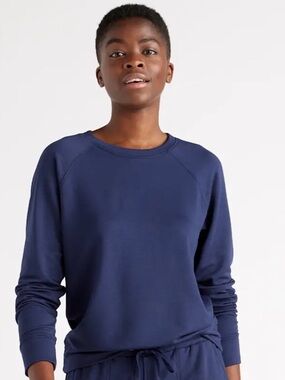 Quince super soft fleece crew sweatshirt